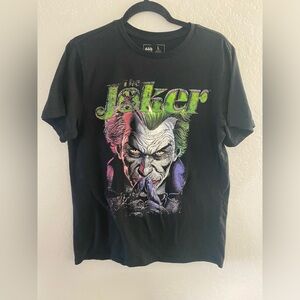 Batman Joker Graphic Tee - Black and Green